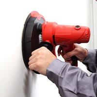 Ponceuse murale électrique de qualité industrielle, sans poussière, polisseuse murale sèche, 750W, plateau de ponçage 225mm, vitesse variable