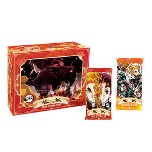 Tarjetas Coleccionables de Demon Slayer, Segunda Serie, 13 Paquetes por Caja, Edición Limitada, Cartón Conmemorativo Hecho en China, para Jóvenes - Product Image 1