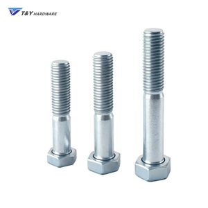 10,9 grado DIN960 <span class=keywords><strong>DIN931</strong></span> galvanizado medio hilo pesado tornillo de cabeza hexagonal perno - Product Image 2