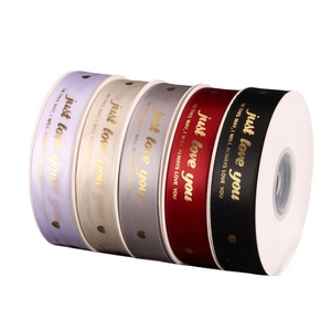 Tùy chỉnh Polyester dệt Satin Băng Vàng dập và lụa màn hình logo in nhãn cho quần áo & Quà Tặng bao bì - Product Image 3
