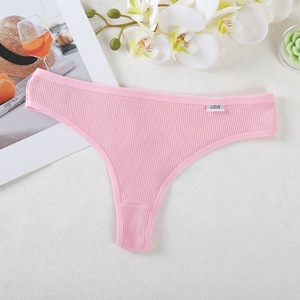 Intimo Estivo all'Ingrosso di Alta Qualità in Cotone, Bellissimi Slip Sexy <span class=keywords><strong>da</strong></span> <span class=keywords><strong>Donna</strong></span>, <span class=keywords><strong>Perizoma</strong></span> Personalizzato - Product Image 5