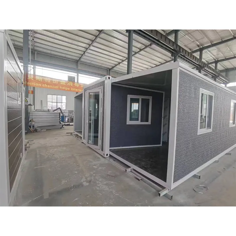 Australia expandable container house /Porta Cabin / Casa USA 20 Ft And 40 Ft Folding Expandable Container House For Sale.