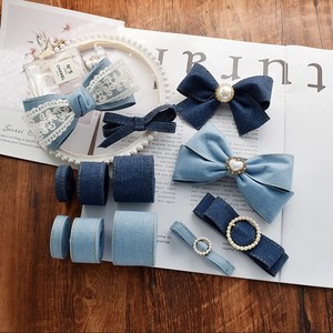 Ruban en jean de 5 mètres, bande de tissu en jean superposable pour la confection de nœuds, la fabrication de pinces à cheveux, la <span class=keywords><strong>couture</strong></span> de vêtements et les décorations - Product Image 4