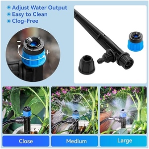 Vortice di <span class=keywords><strong>irrigazione</strong></span> <span class=keywords><strong>a</strong></span> <span class=keywords><strong>goccia</strong></span> regolabile: emettitori di <span class=keywords><strong>irrigazione</strong></span> <span class=keywords><strong>a</strong></span> forma di ventaglio 20PK spinato <span class=keywords><strong>per</strong></span> tubi da 1/4 pollici <span class=keywords><strong>per</strong></span> <span class=keywords><strong>irrigazione</strong></span> da giardino - Product Image 6