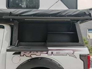 Auvent <span class=keywords><strong>de</strong></span> camionnette en alliage d'aluminium d'usine avec <span class=keywords><strong>tente</strong></span> <span class=keywords><strong>de</strong></span> <span class=keywords><strong>toit</strong></span> relevable pour le camping en plein air - Product Image 6