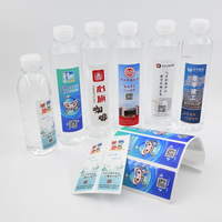 Étiquettes personnalisées pour bouteilles d'eau, autocollants imprimés sur mesure, logo d'entreprise, résistants à l'eau, autocollants adhésifs, résistants aux UV, faible MOQ