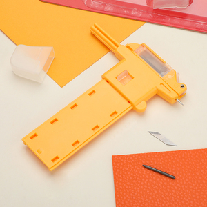 סרגל חיתוך מעגלי מתכוונן של RTS, קוטר 1 ס\\\"מ-30 ס\\\"מ, כלי לעבודות עור לחיתוך נייר ועור - Product Image 6