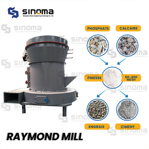 Molino Eléctrico Raymond para Molienda de Minerales, Carbón Activado, Dióxido de Titanio, Polvo de Óxido de Hierro Rojo, Óxido de Zinc, Máquina de Molienda con Motor - Product Image 5