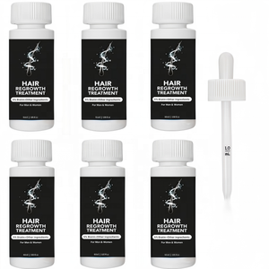 OEM <strong>5</strong>% Pure <strong>Biotin</strong> Nature Organic Hair Growth Serum Kit 60ml Herbal Booster Oil for Dry Hair Hair-Loss Prevention Repair - Product Image 3