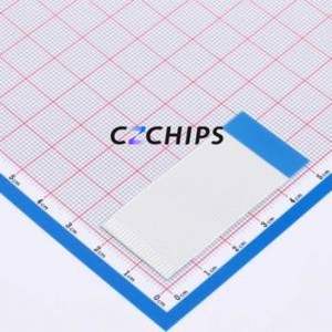 FFC-1.0-22P-50mm-B FFC Cable (Flexible Flat Cable) P=1mm Connector 22P 1mm 0.3mm Reverse - Product Image 2