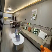 Maisons préfabriquées modulaires au design moderne, salon, pod de jardin, maisons conteneurs, cabane Apple