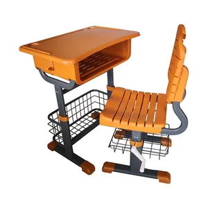 教室セット小学校の机と椅子生徒用の高さ調節可能な学習テーブル
