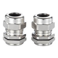 Presse-étoupe d'entrée de câble étanche IP68 Type M M8 à M100 acier inoxydable 304 INOX de haute qualité
