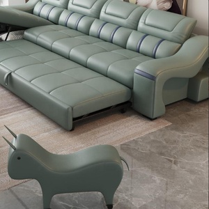 Cama de Doble Uso para Sala de Estar, con Almacenamiento VIP, Tecnología Italiana Inteligente, Combinación de Funciones en Tela - Product Image 6