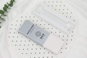 Boîte à montre de luxe personnalisée avec logo, boîte en papier pour bracelet de montre avec fenêtre, emballage pour bracelet de montre - Product Image 5