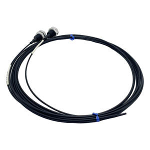 Cabeza de Sensor de Fibra Óptica de Tipo Barra E32-T17L-4M, Rosca M4, Cable de 4m, IP67, Sonda de Fibra Óptica de Largo Alcance, Salida NPN/PNP, 12-24VDC - Product Image 3