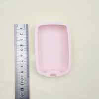 Housse en silicone rose pour lecteur de glycémie Logo personnalisable Freestyle Libre Safety Soft Protector Eco-friendly