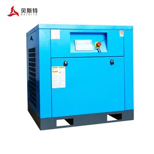 7.5KW 15Kw 22KW 37KW 8bar 16 bar vite compressore d'aria Industriale Compressori a vite compresseur kompresor con asciugacapelli e dal carro armato