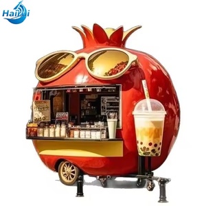 Camión de Comida Gigante con Forma de Taza de Café, Temática Gastronómica, Famoso en Internet, para Exteriores, Escultura de Puesto de Venta Comercial para Áreas Turísticas - Product Image 6