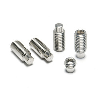 Vis à empreinte hexagonale SS304 à haute résistance, fournisseur chinois, M5-M11, à bout plat, pour verrouillage de broche d'impeller de pompe à eau