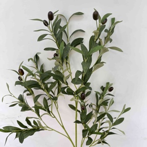 Chất Lượng Cao Mô Phỏng Ô Liu Chi Nhánh Với Cây Trái Cây Đám Cưới Nhà Phòng Khách Hoa Sắp Xếp Phụ Kiện Nhân Tạo Nhà Máy - Product Image 4