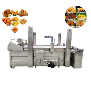 Chaîne de montage de machine à frire de tranche de banane/ligne de production de chips de plantain - Product Image 1