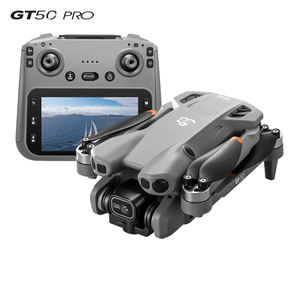 โดรนควบคุมระยะไกลหน้าจอ4.5g ยอดนิยม GT50การหลีกเลี่ยงสิ่งกีดขวาง5G กล้อง HD คู่4K 2.4G การไหลของแสง FPV โดรนถ่ายภาพทางอากาศ - Product Image 1