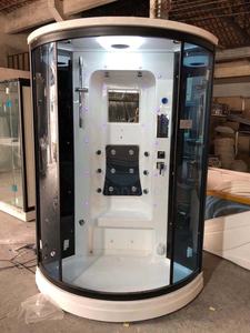 Cabina <span class=keywords><strong>Doccia</strong></span>/Bagno Turco di Lusso con Telaio Quadrato in Alluminio Scorrevole per Uso in Appartamento - Product Image 6