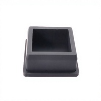 Bouchons de protection carrés à enfiler en caoutchouc de silicone