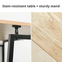 Mesa Plegable de Hierro para Computadora Portátil, Diseño Moderno, Plegable, para Oficina en Casa, Escritorio para Computadora, Fábrica China, Venta Caliente