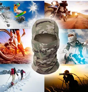 Wholesale Camouflage Full Face Headband Ski Bike Cycling Head Cover <b>Scarf</b> Cap Men - Product Image 6