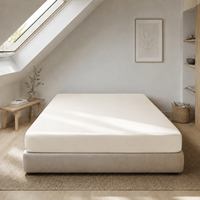 Ensemble de draps-housses de luxe en soie satinée 100% mûrier 22 mommes bleu pour berceau, vente en gros