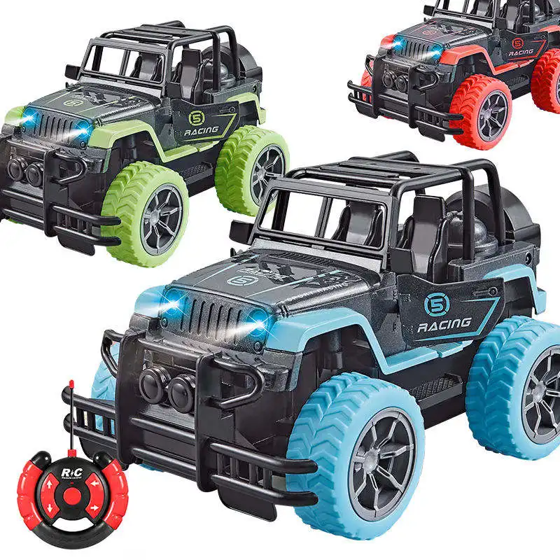 1:20 4CH RC Car Remote Control Off Road Vehicle Hobby Toy Race Car Trucks with Lights door opening function