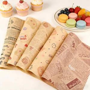 Papel de Envolver Alimentos Antigrasa, Impreso con Diseño Personalizado, Directo de Fábrica, Ecológico, Ideal para Empacar Hamburguesas y Postres - Product Image 2