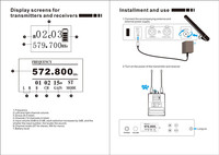 Système de monitoring intra-auriculaire sans fil stéréo XSW IEM, système de monitoring intra-auriculaire UHF, bande A pour monitoring stéréo IEM en direct pour la scène