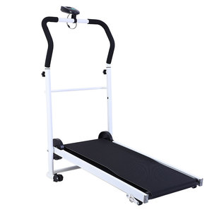 Mini Caminadora Mecánica 180x33cm, Banda de 12mm, Acero al Carbono, Plegable, con Amortiguación, para Uso Doméstico - Product Image 4