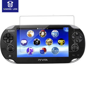 Protection d'Écran en Verre Trempé 9H 2.5D 0.26mm <span class=keywords><strong>pour</strong></span> Console Sony <span class=keywords><strong>PS</strong></span> <span class=keywords><strong>Vita</strong></span> 2000 Slim 1000 et PSP Go - Product Image 1