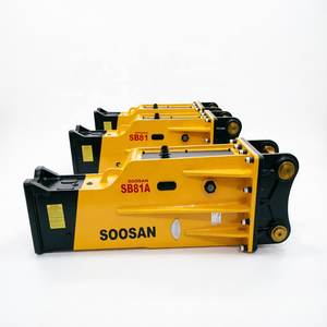 For SB81A Hydraulic Breaker New Condition Box Type Construction Core Components Main Body for 18-26 Ton Excavators - Product Image 1