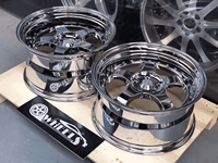 Roues et pneus tout-terrain à fond profond certifiés CE |   Alliage 6061-T6 |   Nouveau |   Charge lourde |   Utilisation tout-terrain |   Service OEM en gros
