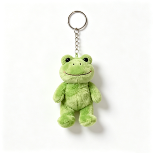 Portachiavi in Peluche Morbido a Forma di Coniglio, <span class=keywords><strong>Orso</strong></span>, Anatra, Rana, Gatto, Personalizzabile con Logo, Regalo, Mascotte Animale Soffice, OEM/ODM UYEAH - Product Image 5
