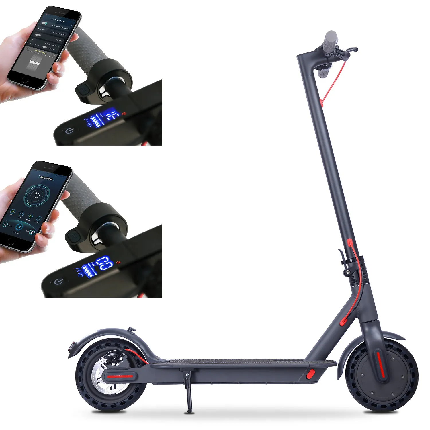 Newest black xiami M365 Pro 300w 36v 2 Wheel Foldable Self Balancing Electric Scooter eu warehouse