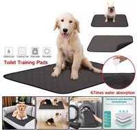 Neu Eingetroffene Waschbare Katzenstreu-Matte Wiederverwendbare Gesteppte Haustier-Futterspritzschutz-Matten Wasserdichte Geruchskontrolle Kätzchen-Trainingsmatten