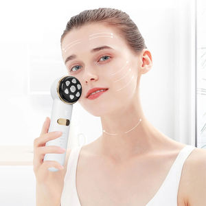 RF-Schönheits-LED Vibrierendes Anti-Aging Gesichtsmassagegerät Hautstraffung Gesichtsfalten USB EMS Ionen V-Form Gerät Eiskühlung Kompresse - Product Image 3