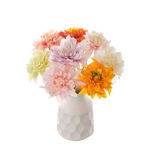 Fleur artificielle Dahlia Sweet Xun à tige unique, réaliste, pour décoration de mariage, artisanat, approvisionnement transfrontalier - Product Image 5