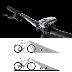 USB 충전식 자전거 헤드라이트 세트 전면 및 후면 LED 야간 라이딩 조명 자전거 타기를위한 휴대용 방수 기능 - Product Image 3