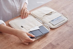 Pochette d'ordinateur portable en toile pour Ipad Pro, étui d'ordinateur portable pour macbook 11 - Product Image 3