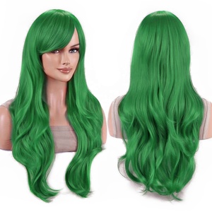 Peluca de pelo sintético largo y ondulado azul para cosplay de Lolita Esdeath, pelucas de anime Vivy, peluca de disfraz de Halloween para niña - Product Image 2