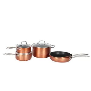 Prestigio para el hogar utensilios de cocina antiadherente ollas de cerámica de utensilios de cocina conjunto