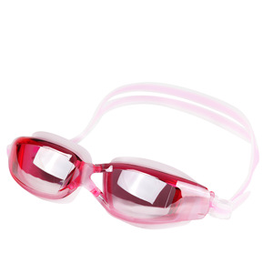 Gafas de natación con prescripción médica, lentes con revestimiento de espejo, antivaho, equipo de natación universal para adultos - Product Image 1