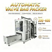 Machine de remplissage et de scellage automatique de sacs à valve de 25 kg pour piments et graines de tournesol, machines d'emballage multifonctions avec pesage